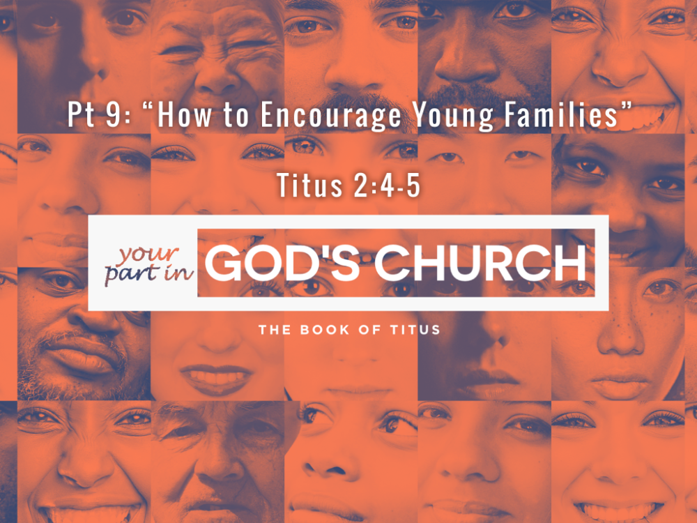 Part 9, “How to Encourage Young Families”