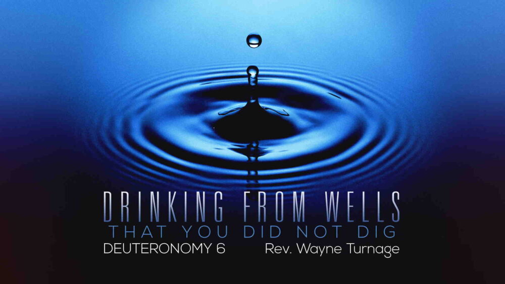 “Drinking from Wells That You Did Not Dig” Image