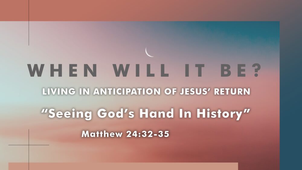 “Seeing God’s Hand In History” Image