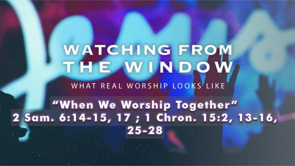 “When We Worship Together” Image